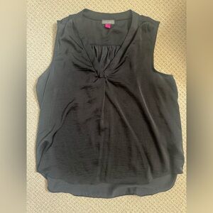 Black Sleeveless Women's Top